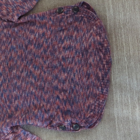 Madewell S Space-Dyed Birchmont Side-Button Pullover Sweater - Picture 7 of 9